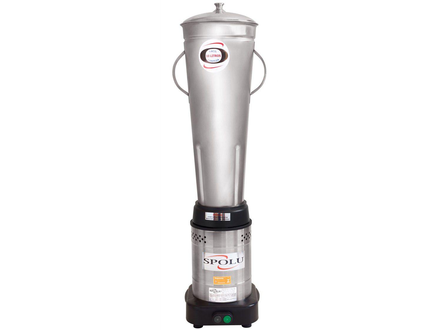 Liquidificador Industrial 10L Inox Spolu - SPL-052 1000W