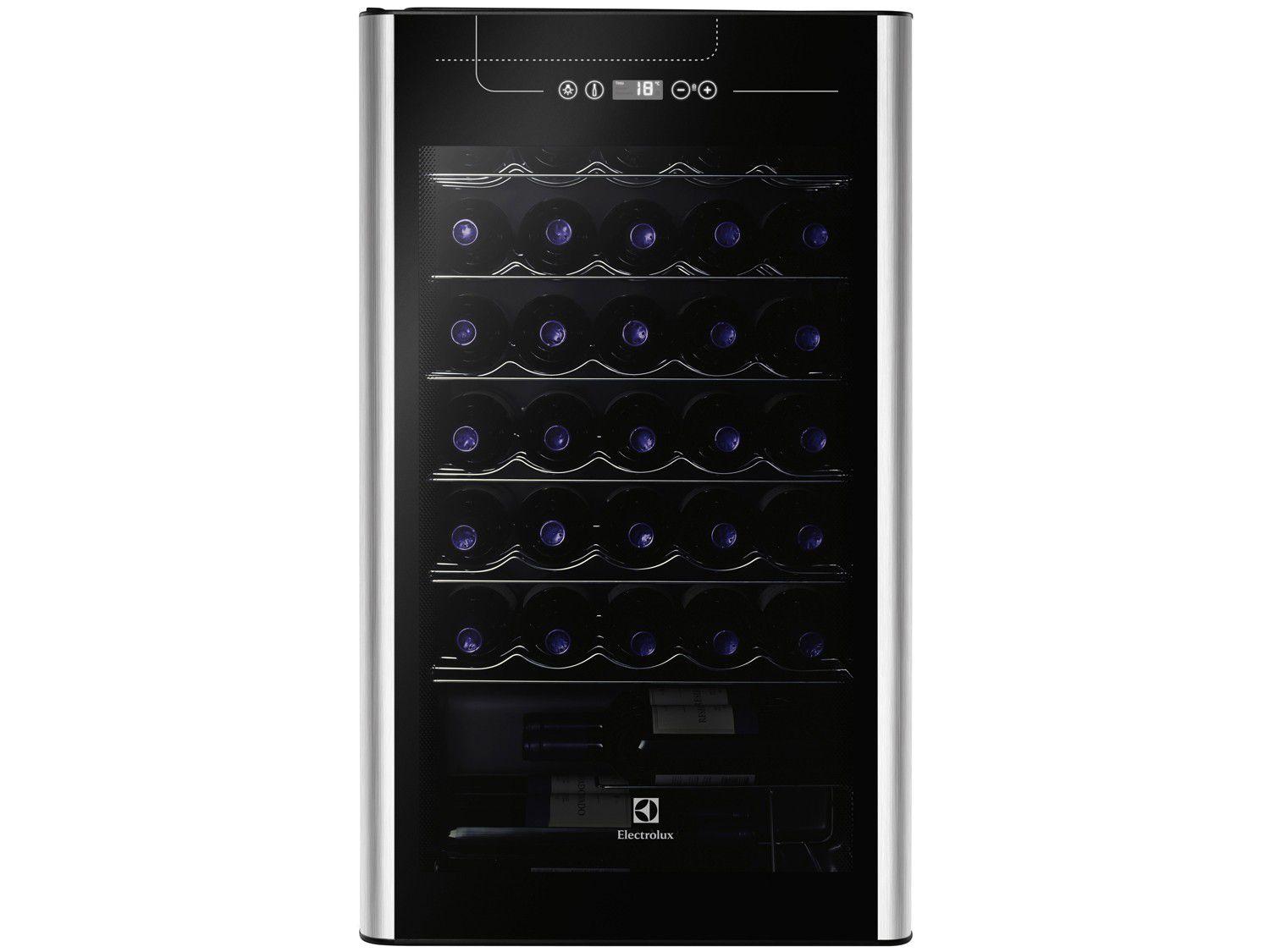 Adega Climatizada Electrolux 34 Garrafas ACS34 - com Compressor Painel Touch
