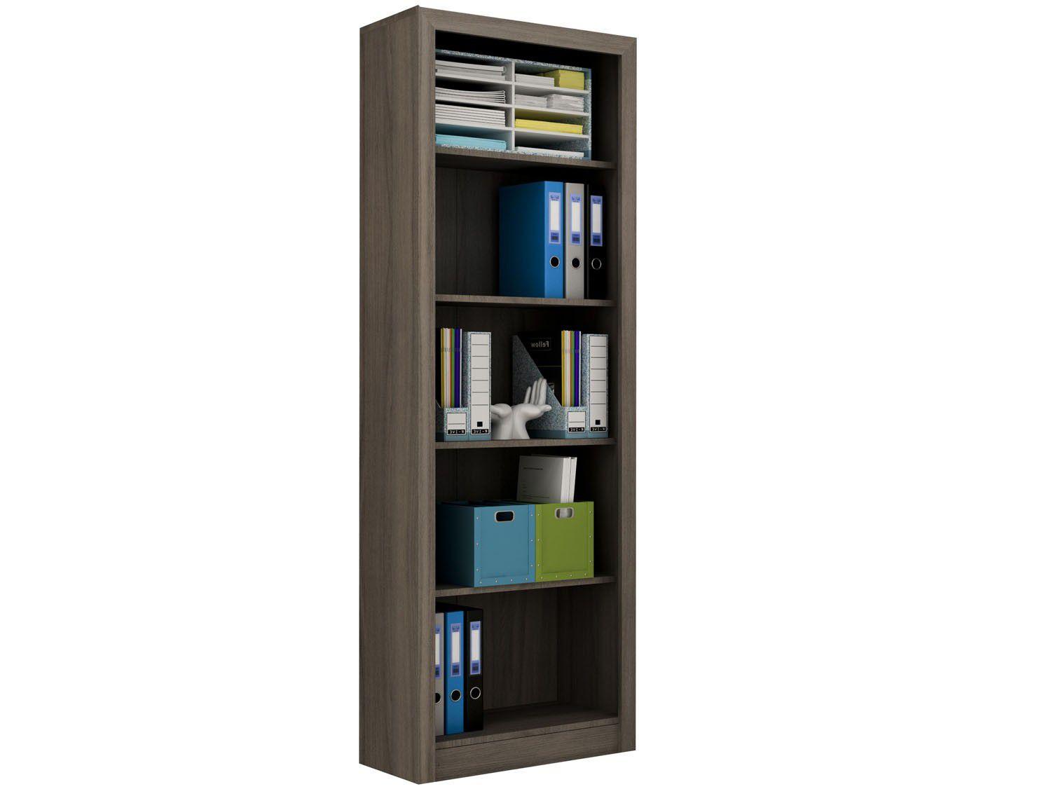 Estante Livreiro 4 Prateleiras Removíveis - Tecno Mobili