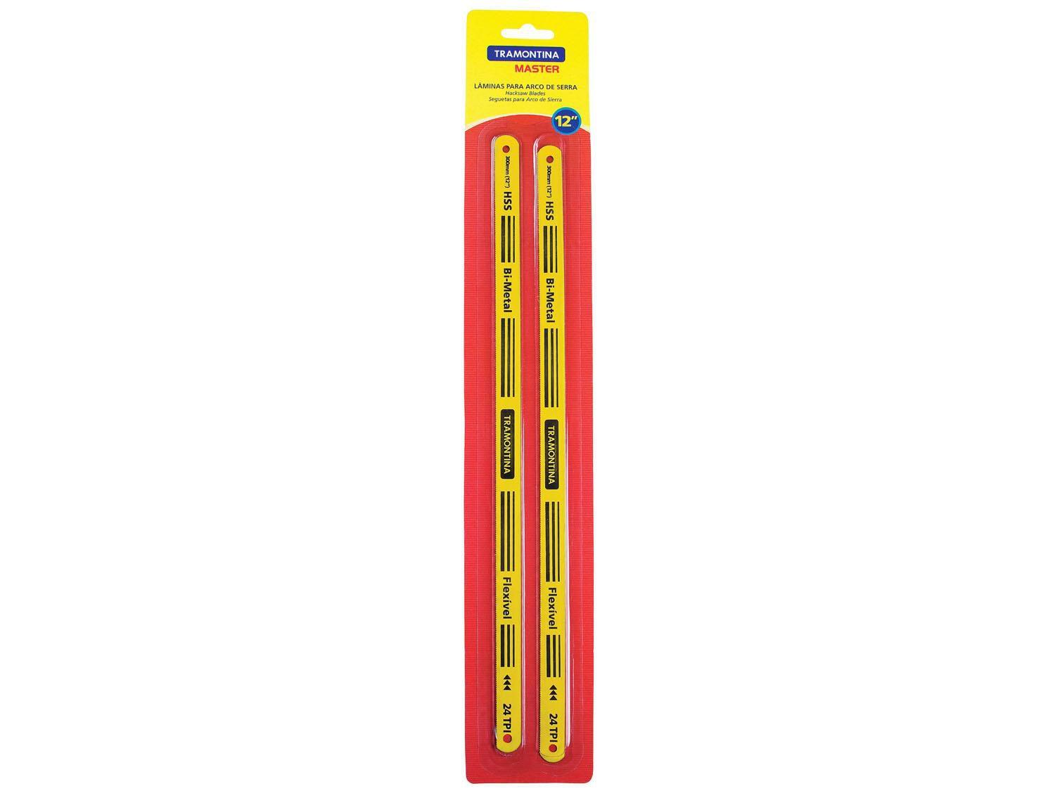 Jogo de Lâminas para Arco de Serra 12" - 2 Peças - Tramontina 43302901