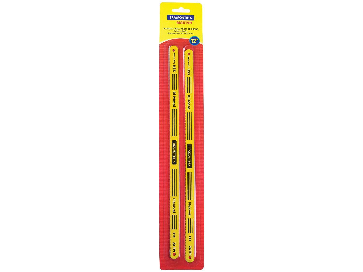 Jogo de Lâminas para Arco de Serra 12" - 2 Peças - Tramontina 43302902