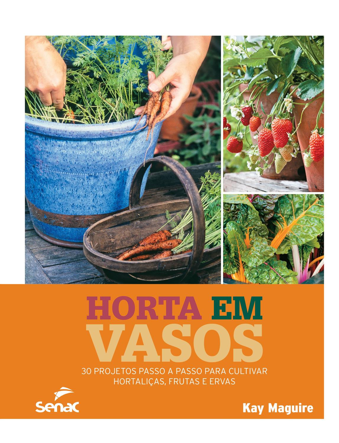 Horta em vasos - 30 projetos passo a passo para cultivar hortaliças