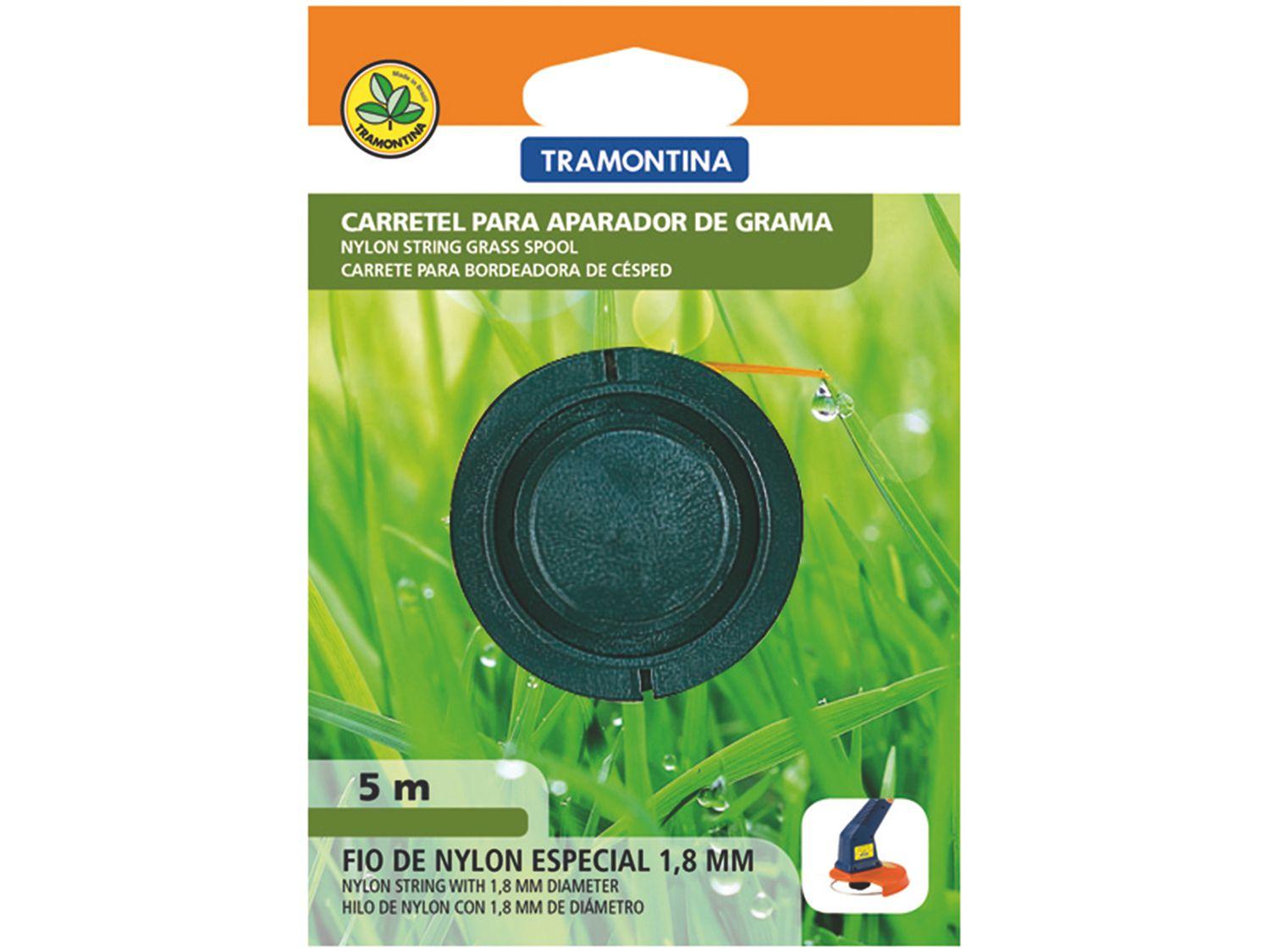Carretel Fio de Nylon 1.8 mm 5M - Tramontina 78798284