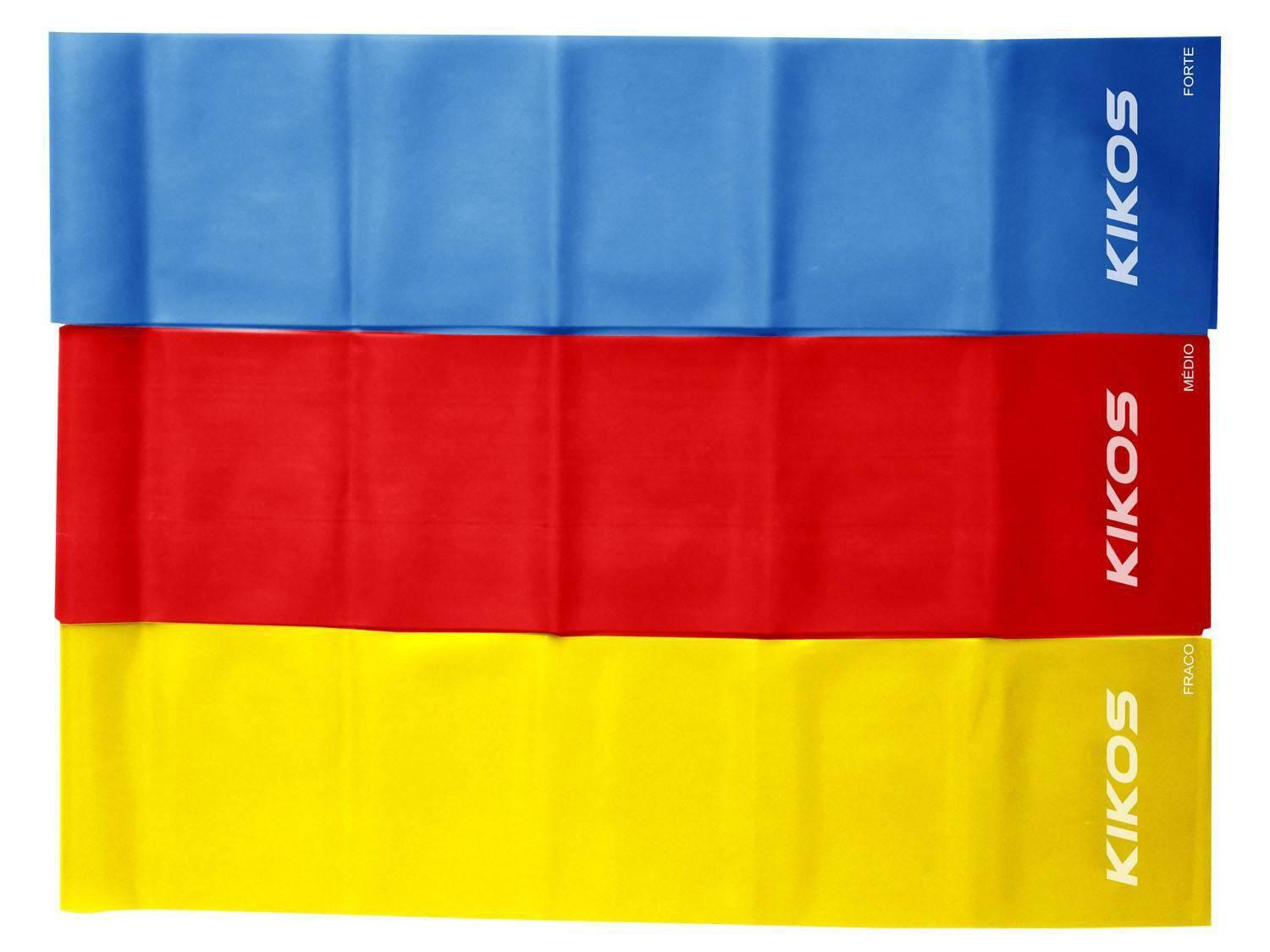 Kit de Faixas Elásticas 3 Unidades AB3202 - Kikos