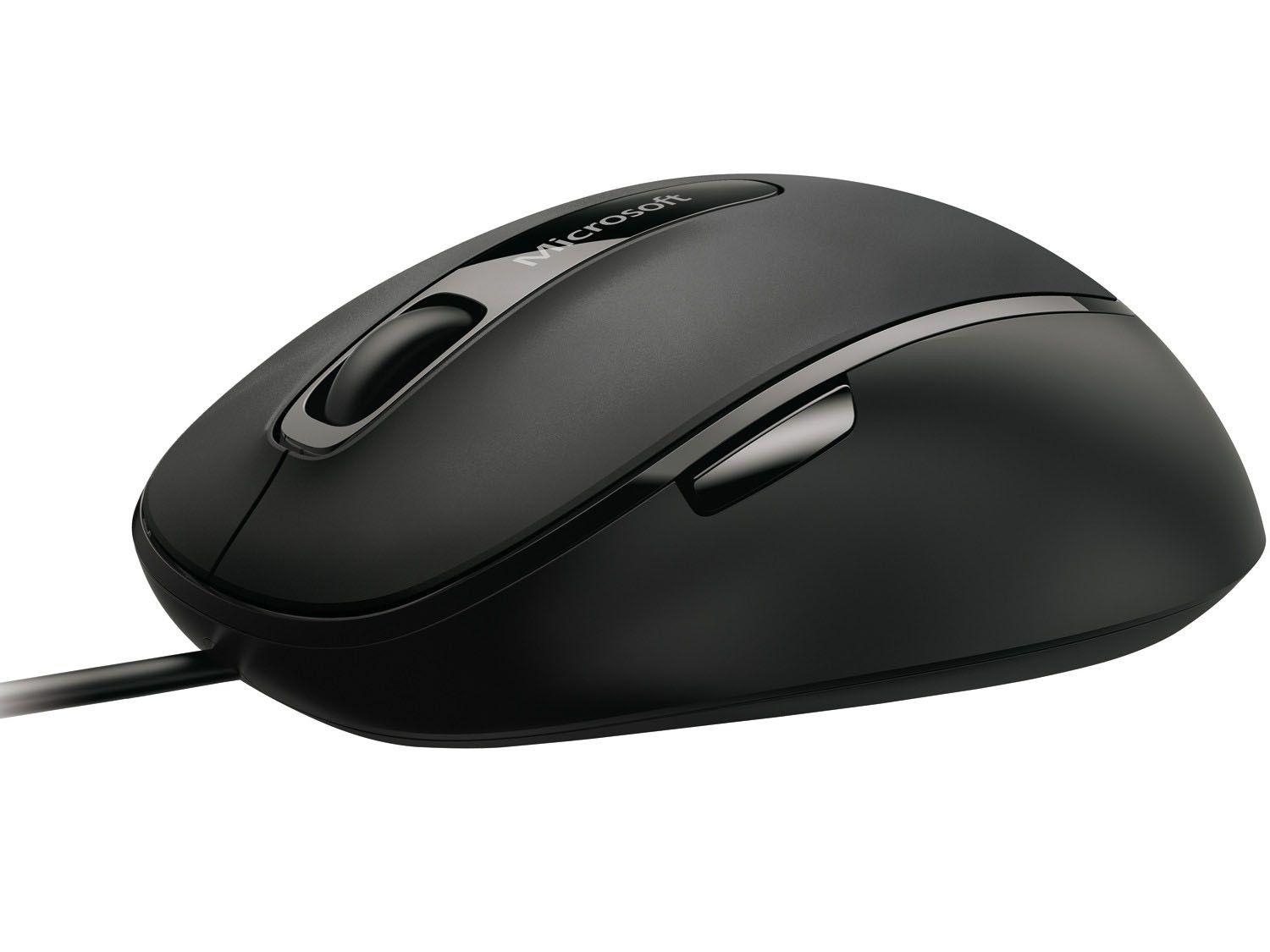 Mouse Laser e Óptico 1000DPI Microsoft Comfort 4500 Mouse com Fio