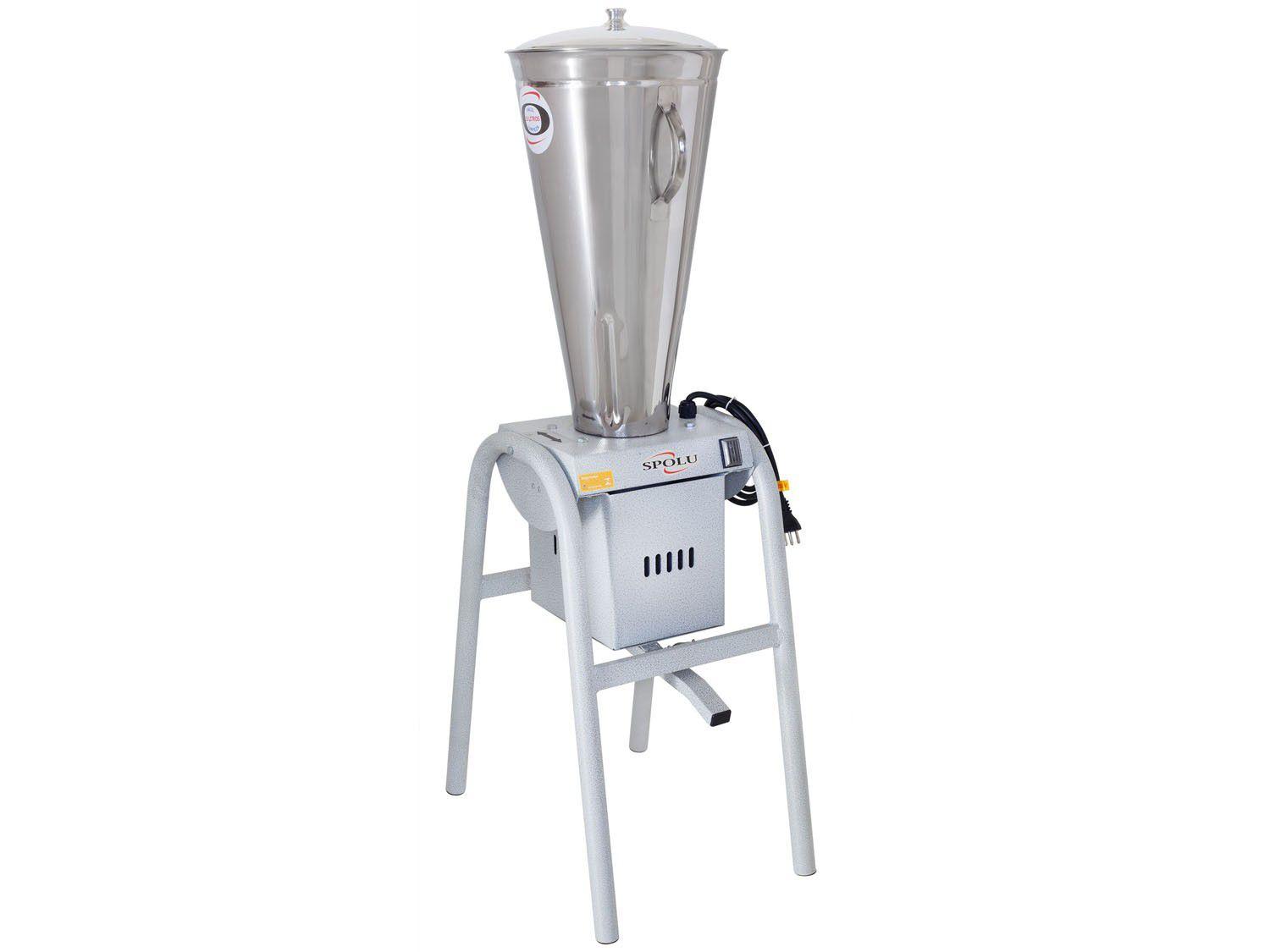 Liquidificador Industrial 15L Inox Spolu - Comercial 1500W Basculante