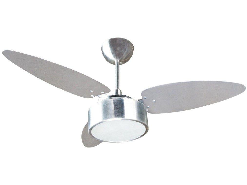 Ventilador de Teto Fharo Ventisol - 3 Pás 3 Velocidades Alumínio