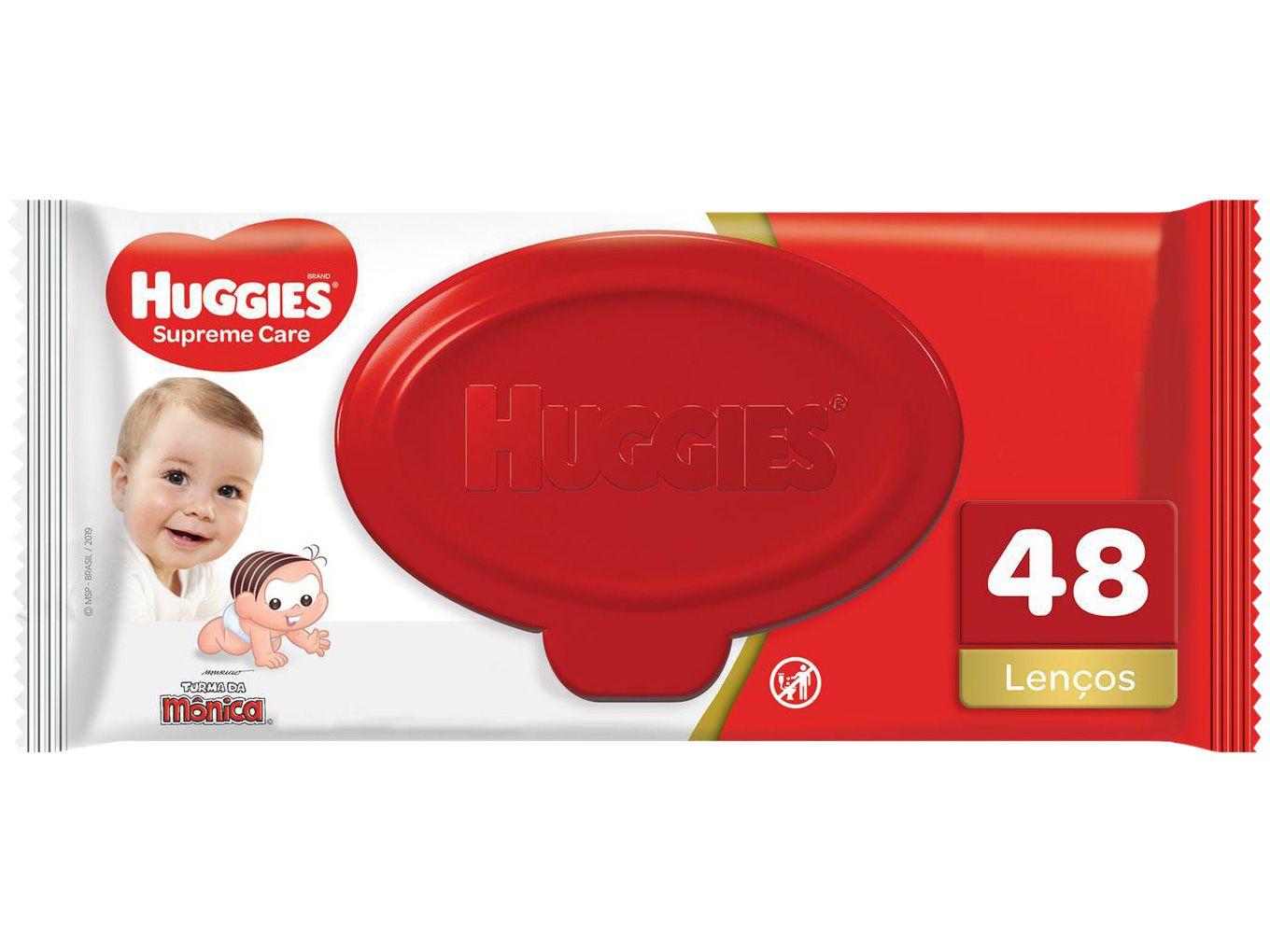 Lenço Umedecido Huggies Supreme Care - 48 unidades