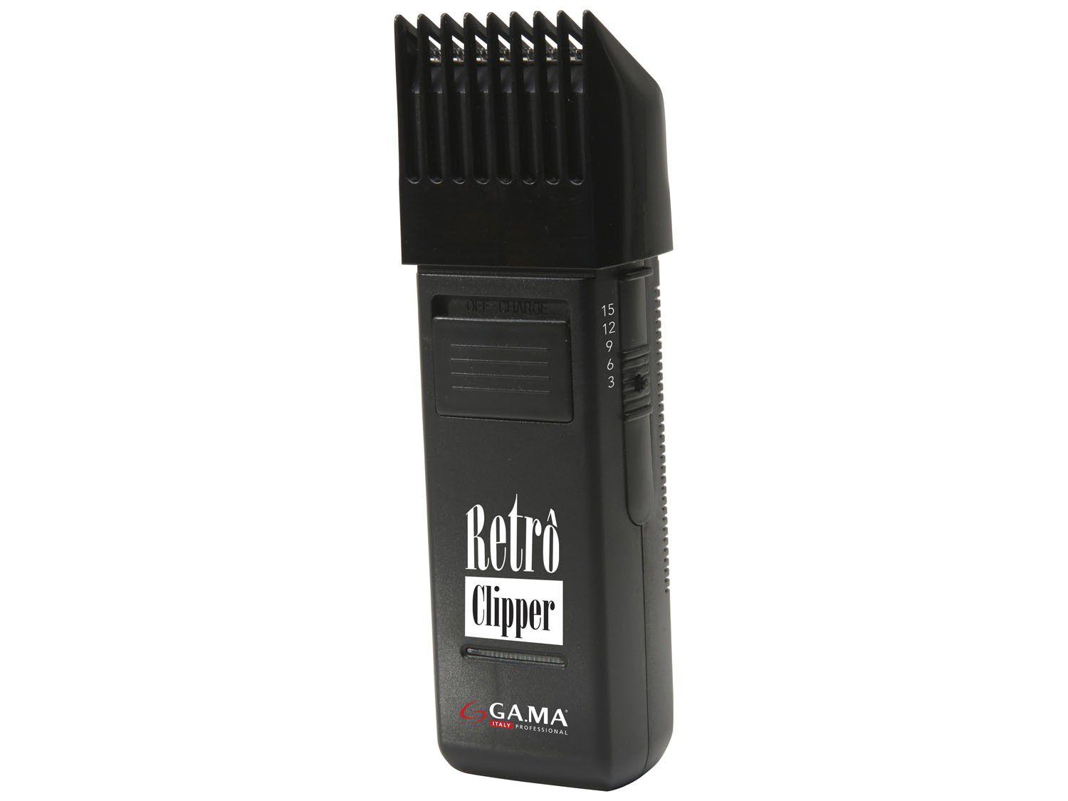 Cortador de Cabelo Gama Italy - CP Retrô Clipper