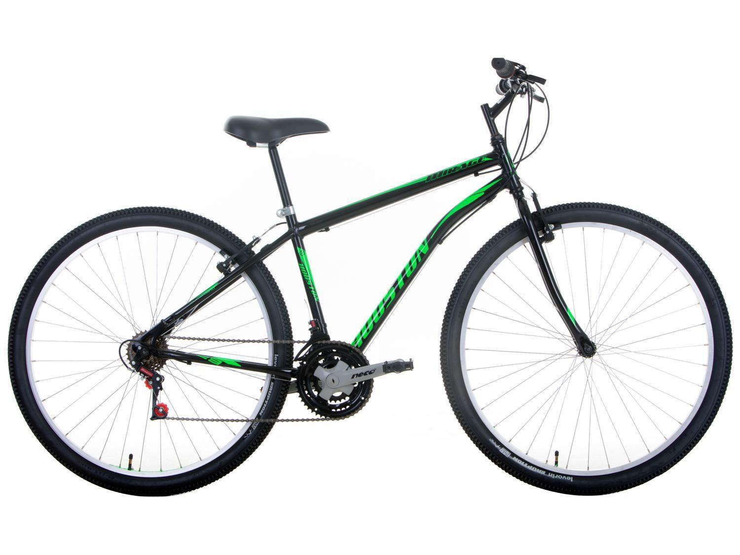 Bicicleta 29 Aro Houston Mirage Aço Carbono - Freio V-Brake 21 Marchas