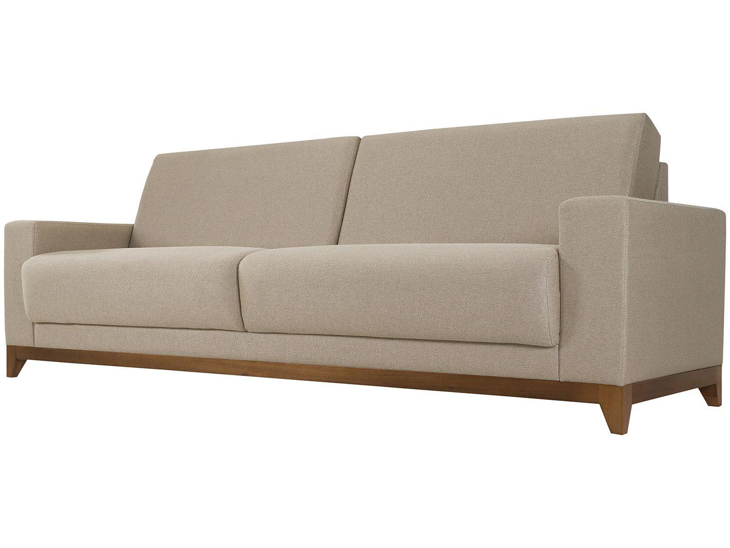 Sofá 3 Lugares Linho Vivere MH4168 Herval Sofá 3 Lugares