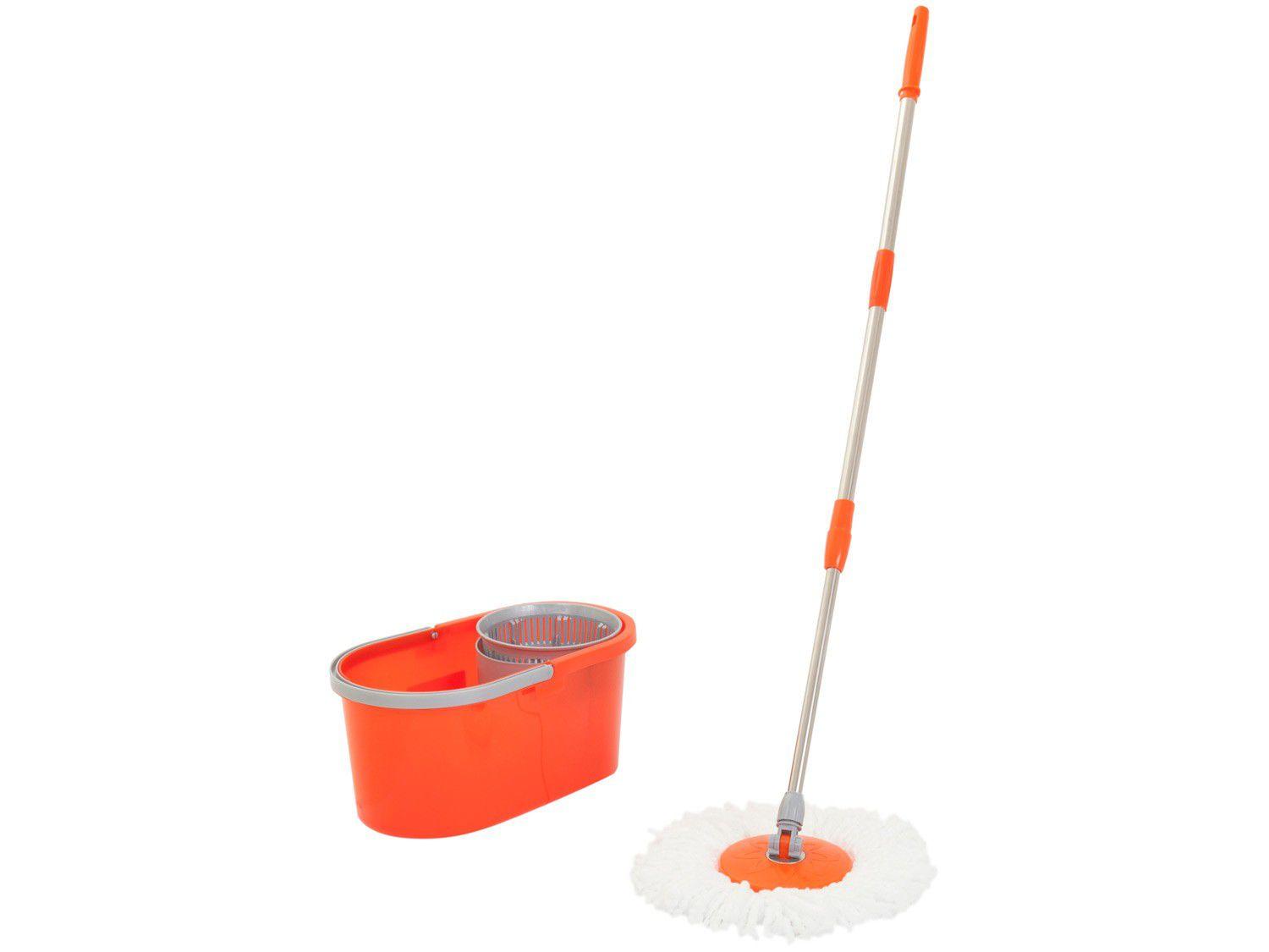 Mop Giratório Bettanin Brilhus BT2074 com Balde - Microfibra