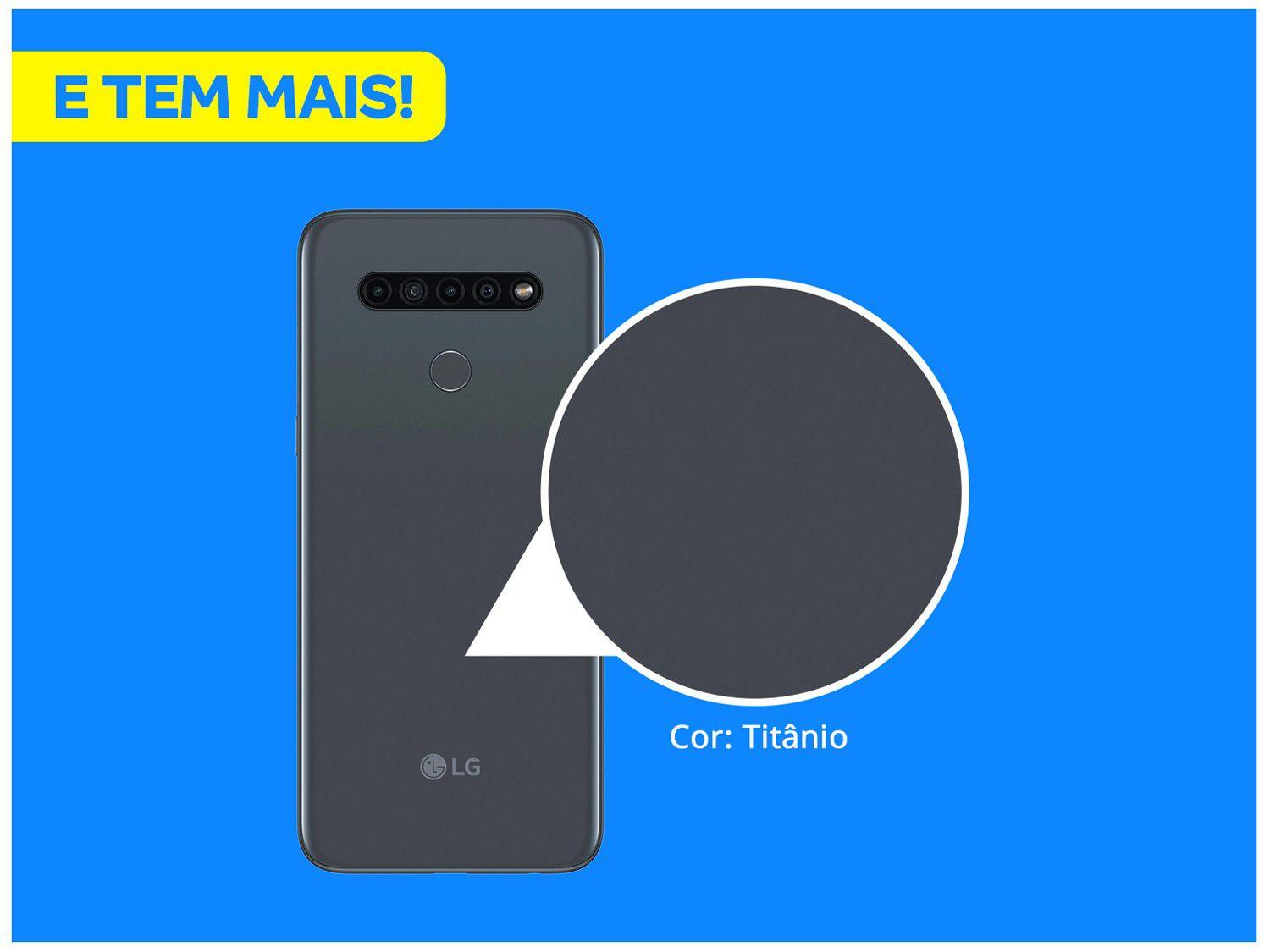 Smartphone LG K41S 32GB Titânio 4G OctaCore 3GB RAM 6,55”