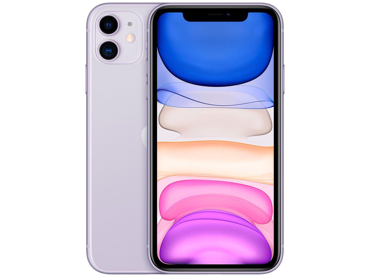 iPhone 11 Apple 64GB Roxo 6,1" 12MP iOS