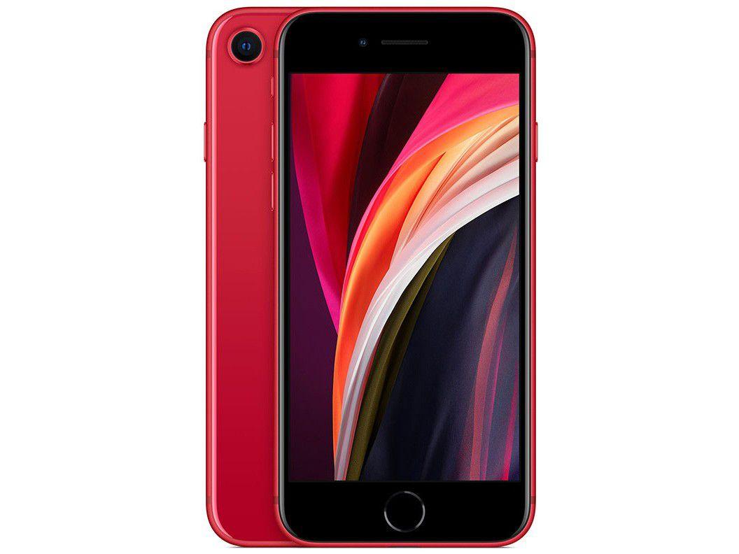 iPhone SE Apple 256GB (Product)RED Tela 4,7&quot; 12 MP - iOS