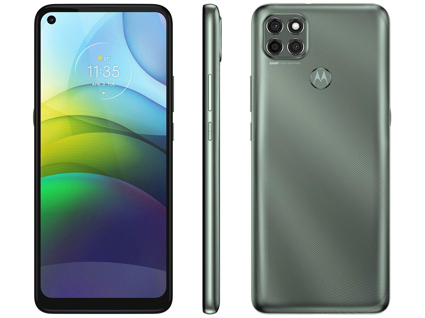 Smartphone Motorola Moto G9 Power 128GB - Verde Pacífico 4G 4GB RAM Tela 6,8" Câm. Trip