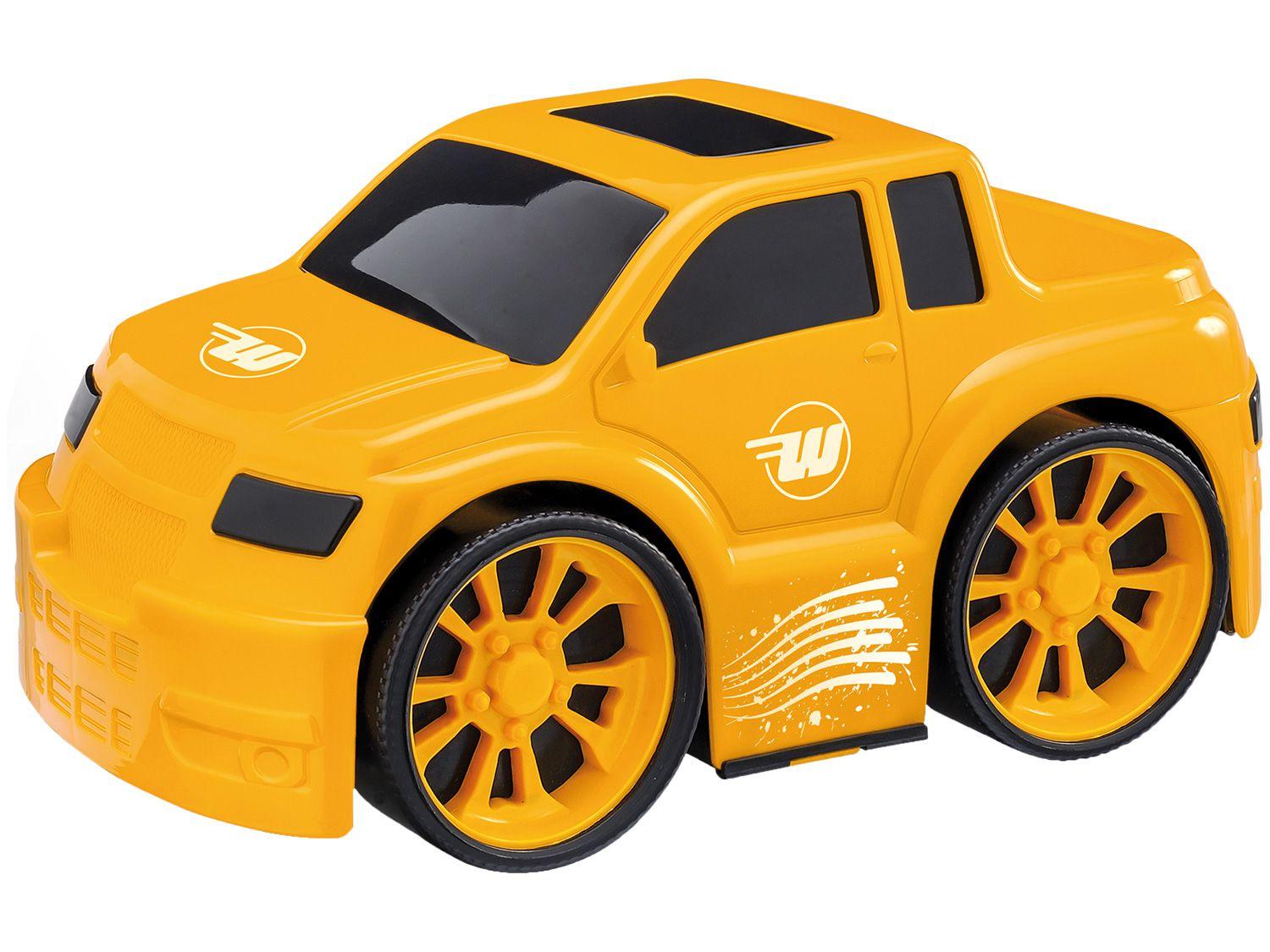 Carrinho Wash Garage Pick-Up Usual Brinquedos - com Acessórios
