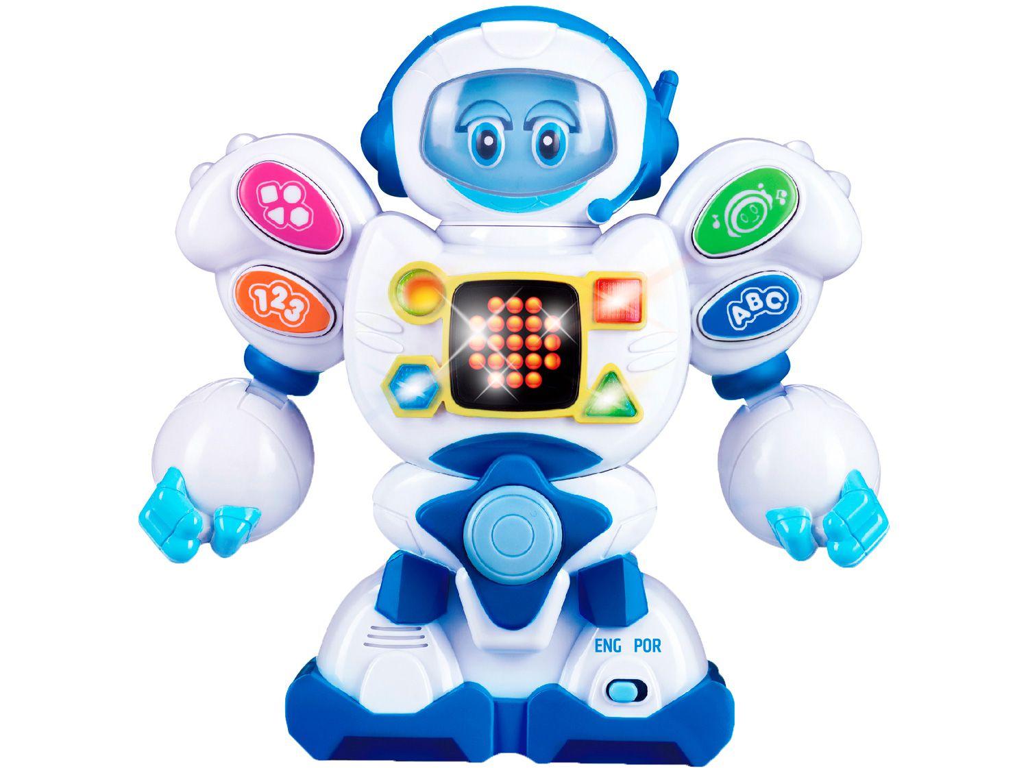 Robô com Movimento Amigo Robô Emite Som e Luz - Zoop Toys