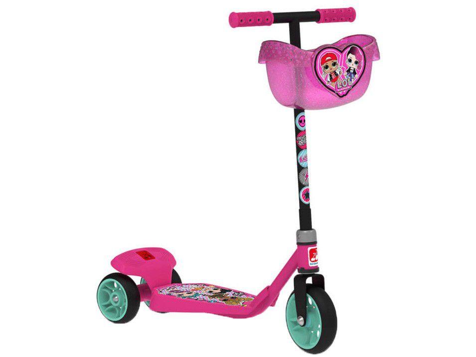 Patinete 3 Rodas LOL Bandeirante - 3301