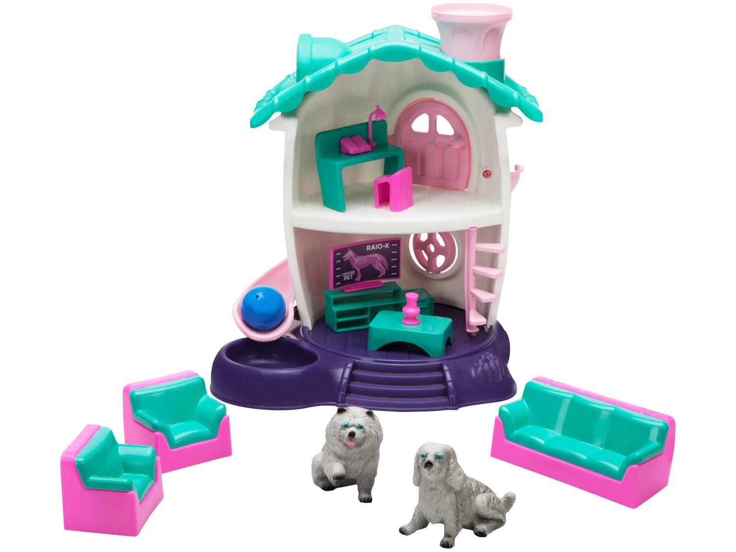 Playset Center Pet Samba Toys - 12 Peças