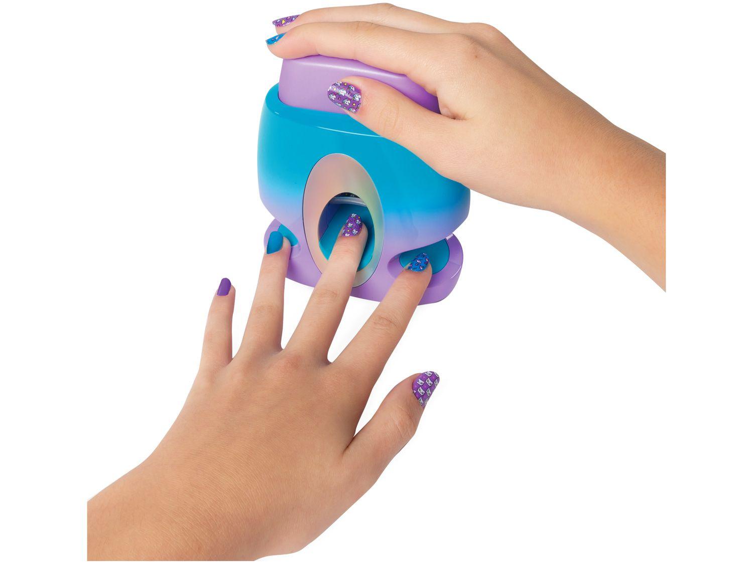 Conjunto para Pintura de Unhas Go Glam - Sunny Brinquedos 9 Peças