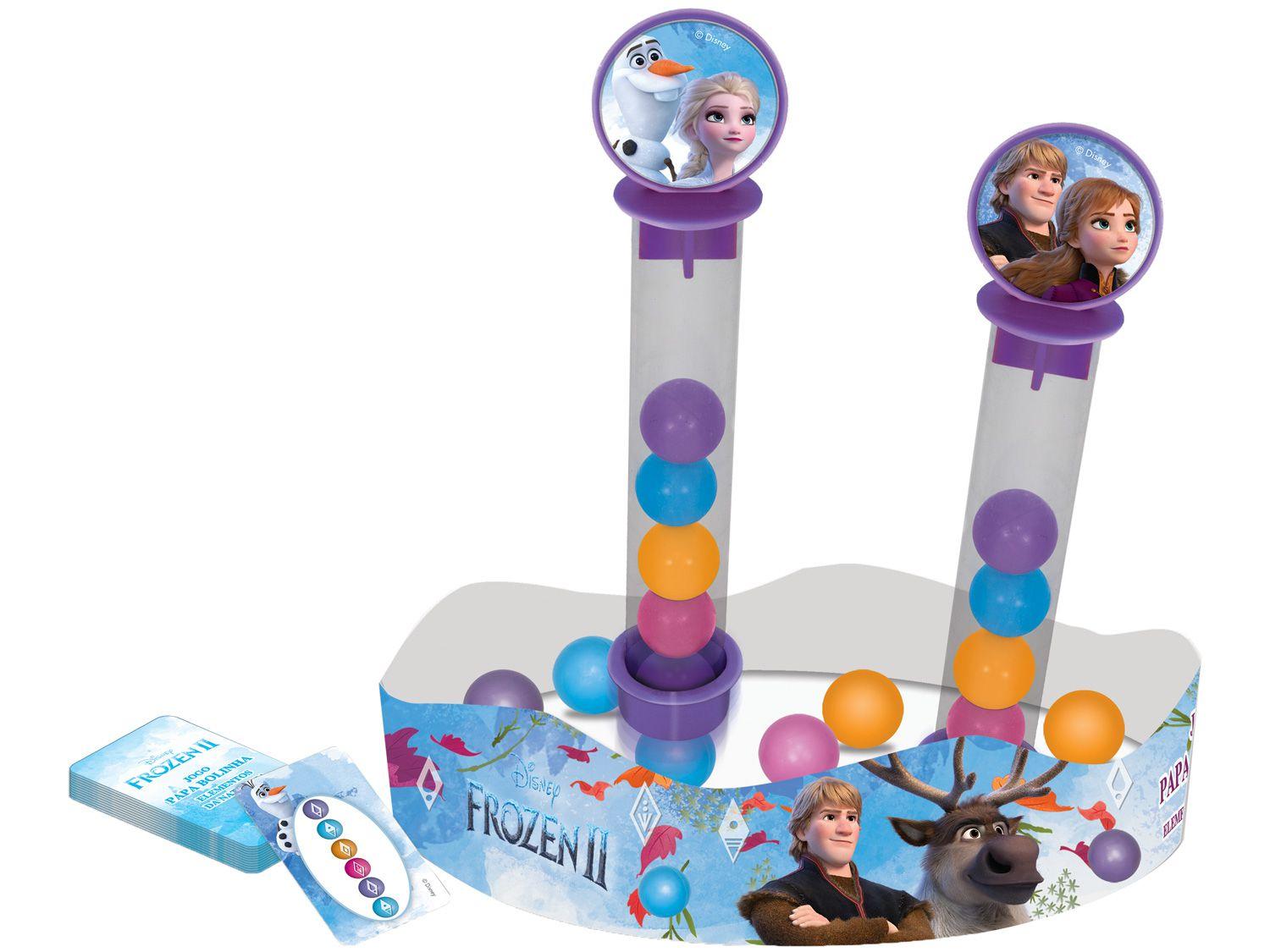 Jogo Papa Bolinha Disney Frozen II - Elementos da Natureza Elka