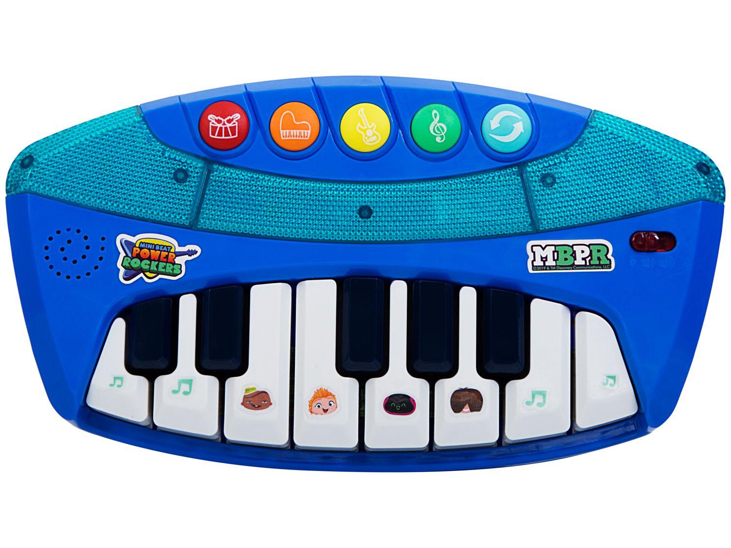 Teclado de Brinquedo Mini Beat F00056 - Power Rockers