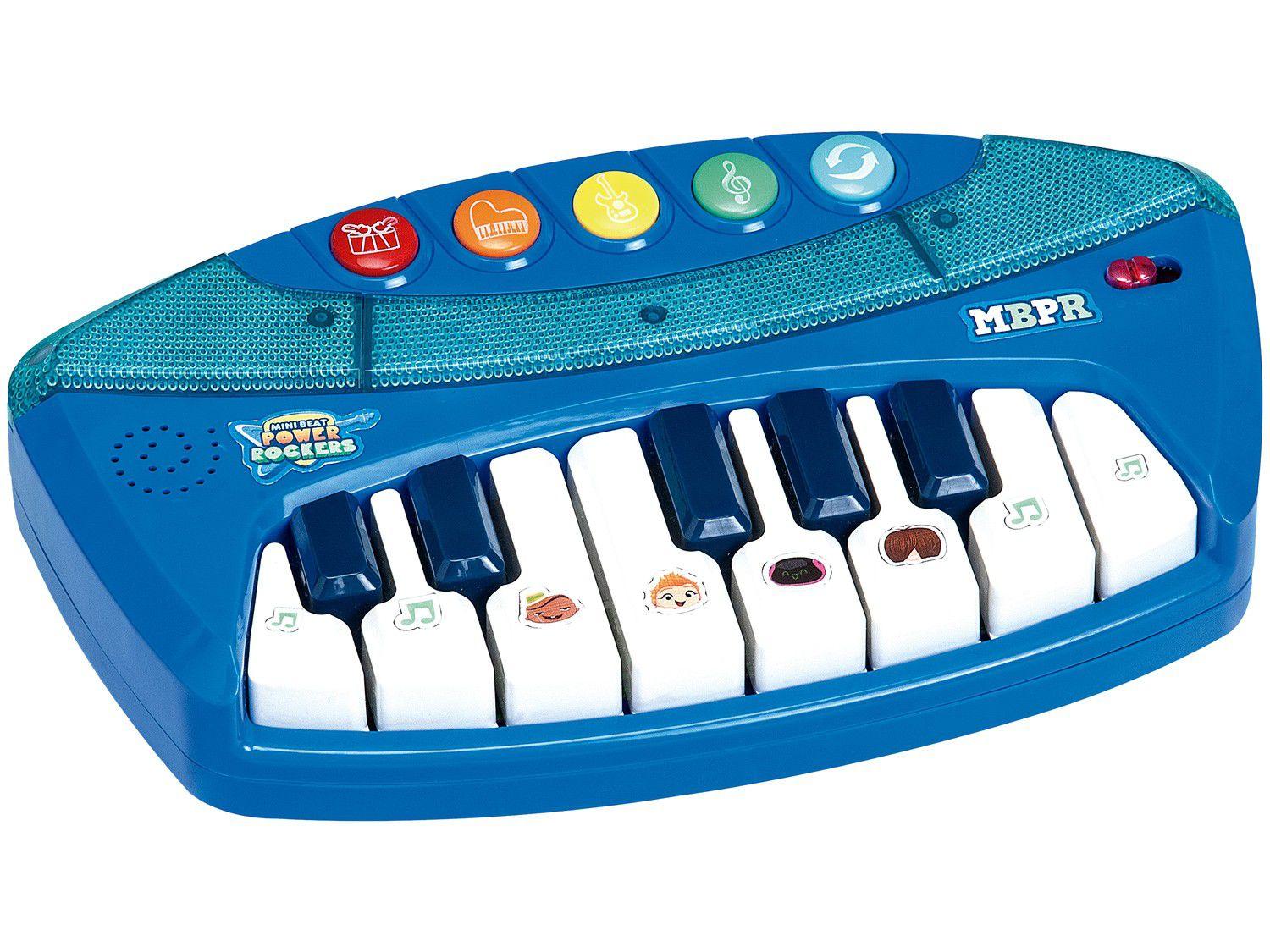 Teclado de Brinquedo Mini Beat F00056 - Power Rockers