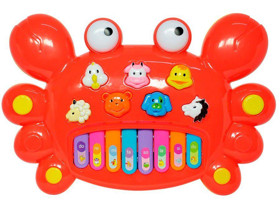Teclado de Brinquedo Siri Divertido Dm Toys