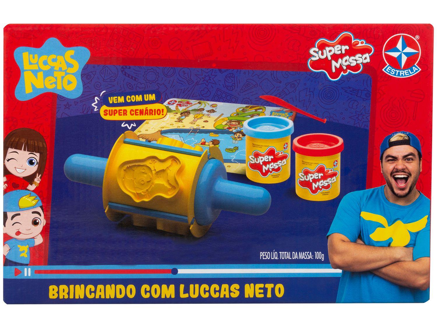 Slime Super Massa Brincando com Luccas Neto - Estrela