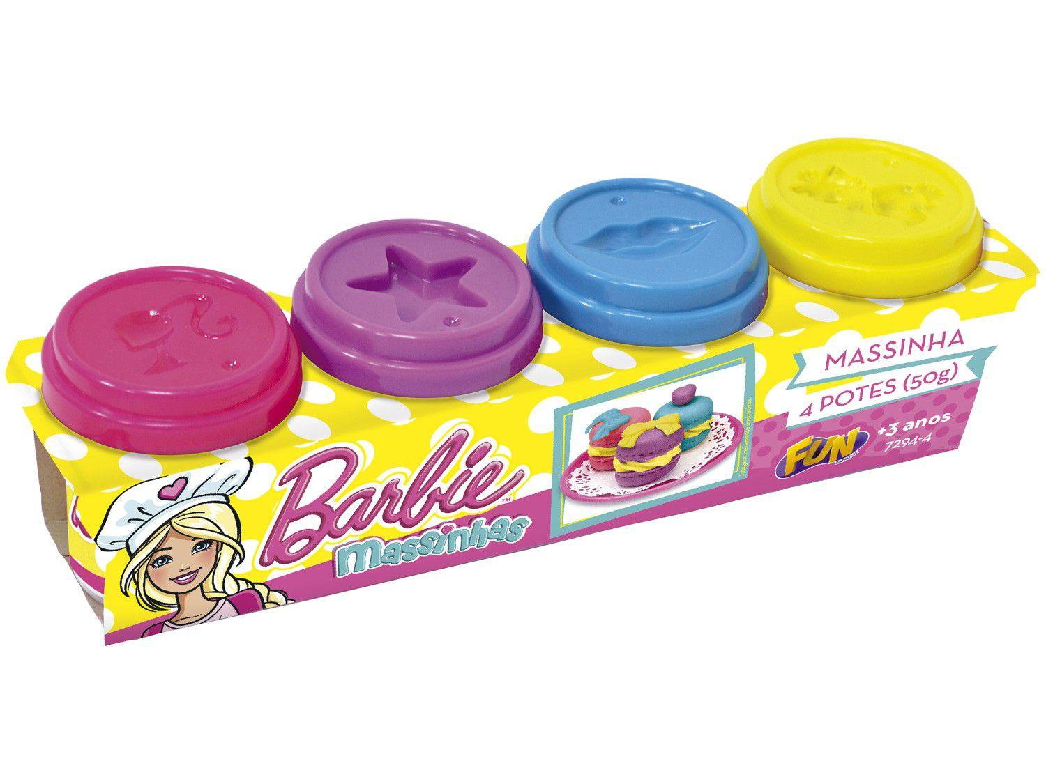 Massinha Barbie Play-Doh com Acessórios