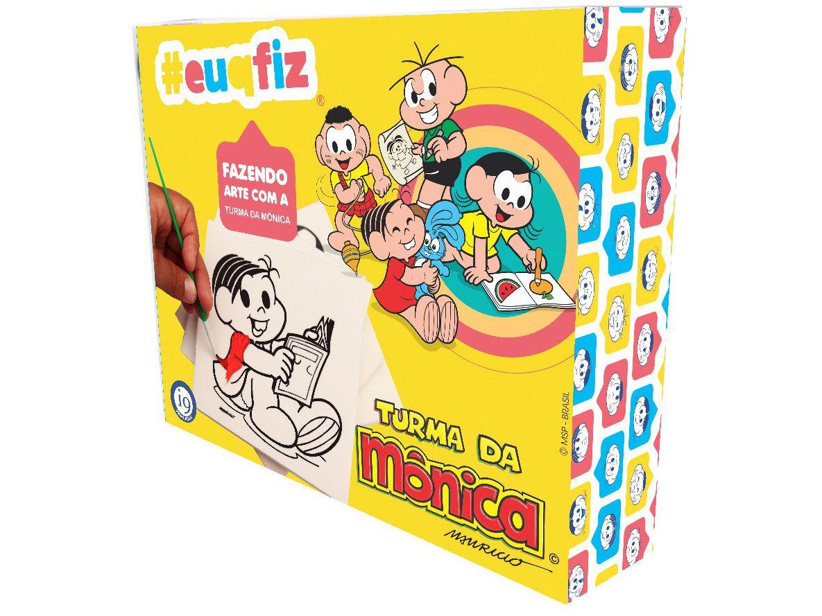 Kit de Pintura Turma da Mônica #euqfiz Arte - i9 Brinquedos