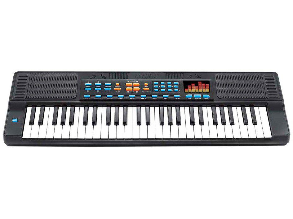Teclado Infantil com Microfone Dm Toys HS5460A - DMT5700