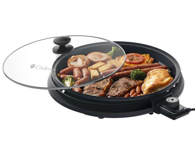 Grill Cadence GRL297 Redondo 1200W - Placa Removível