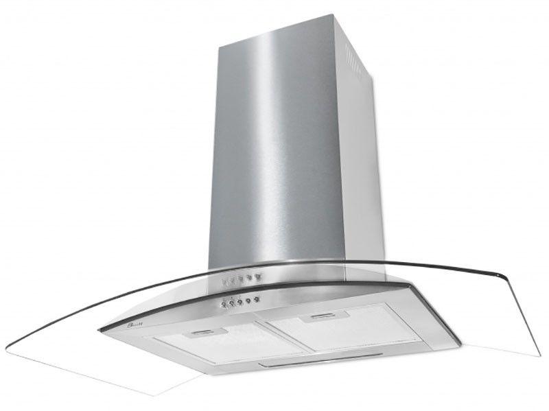 Coifa de Parede Built Inox 60cm com Vidro Curvo - 3 Velocidades BLT VD 60