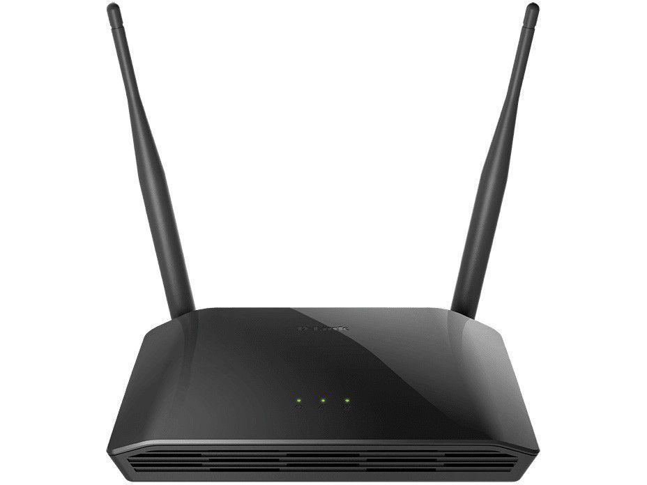 Roteador Wireless D-Link DIR 615 - 300Mbps 2 Antenas 5 Portas