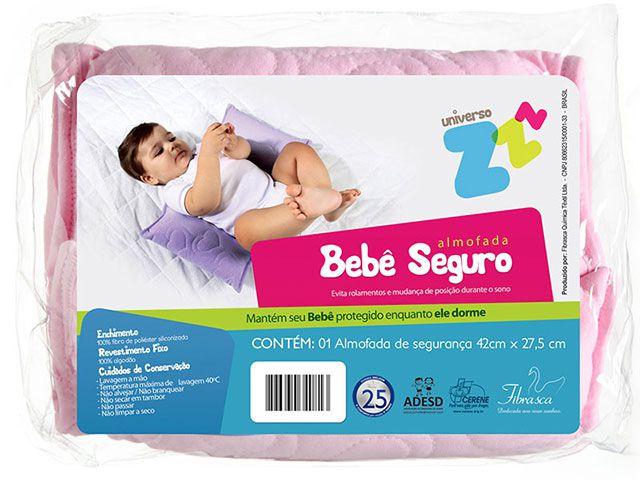 Almofada Bebê Seguro 45 x 29 - Fibrasca