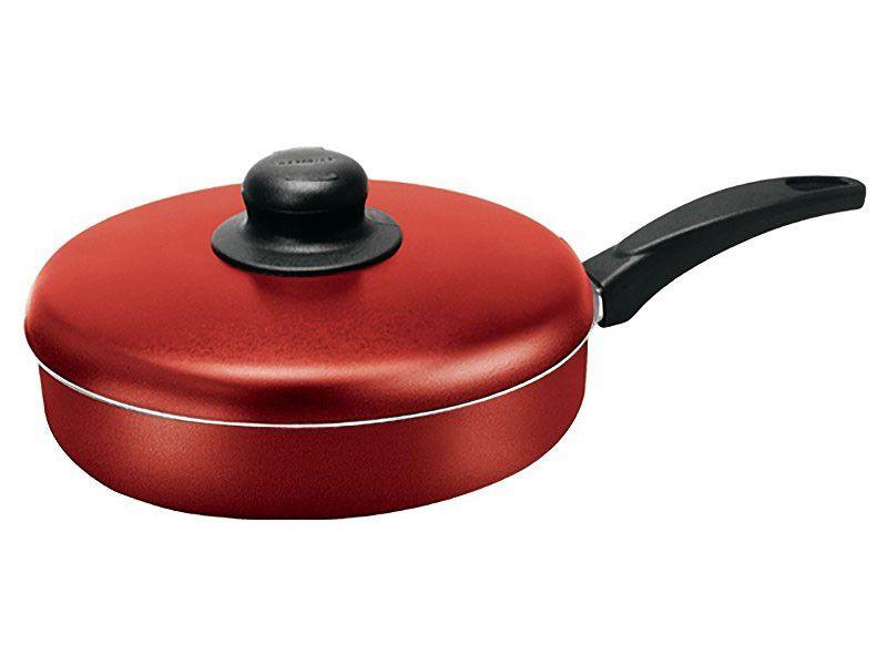 Frigideira Antiaderente Marcolar 24cm com Tampa - Cereja Prestige 667