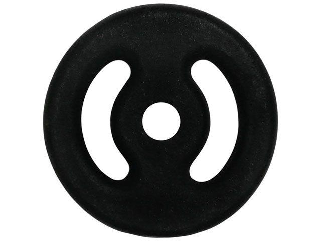 Anilha 4Kg Pintada Preto Polimet - 0604