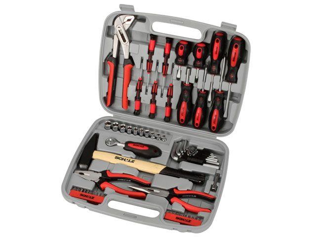 Kit de Ferramentas Manuais 57 Peças - Schulz Hobby
