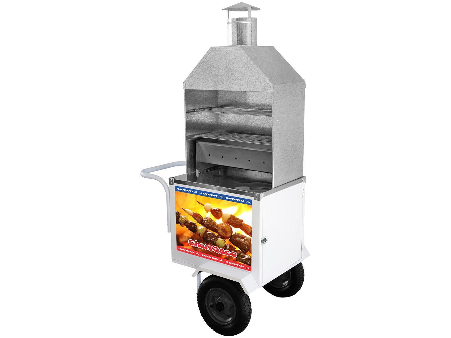 Carrinho de Churrasco Armon - Standard com 2 Grelhas