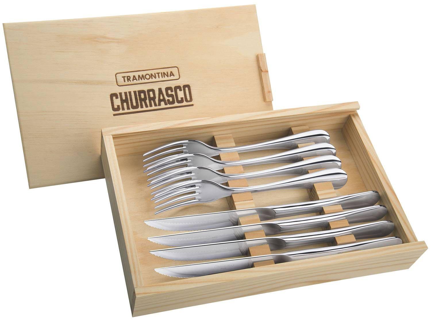 Kit Churrasco 8 Peças Tramontina - Classic