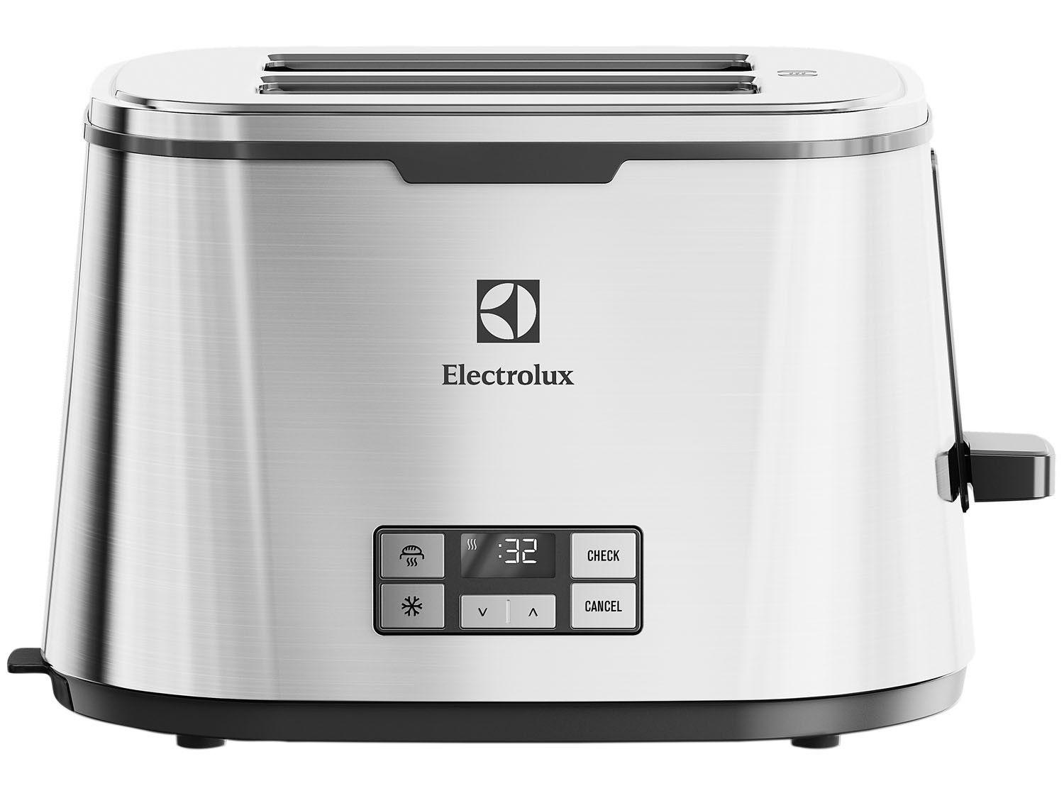 Torradeira Electrolux Inox Expressionist - Collection TOP50 Digital 7 Níveis de Tostagem