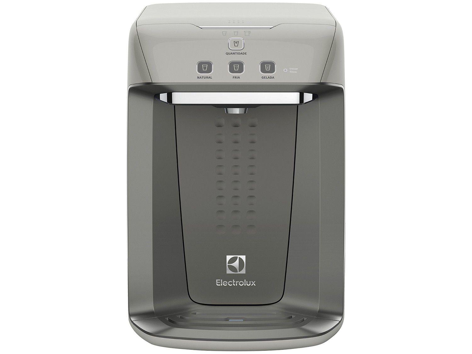 Purificador de Água Electrolux Refrigerador - Eletrônico Cinza PA26G Água Gelada e Natural