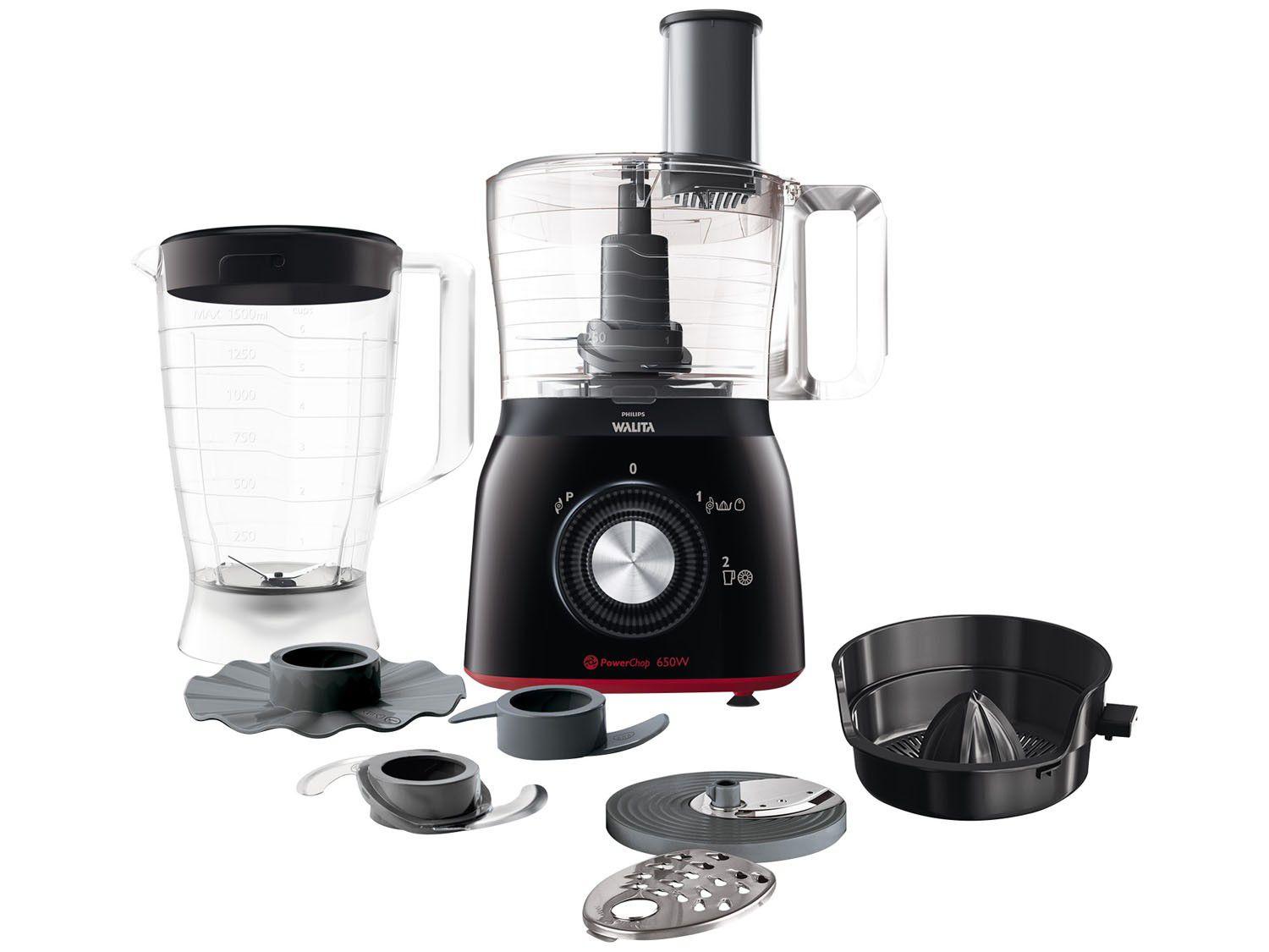Processador de Alimentos Philips Walita - Viva RI7632 2 Velocidades + Pulsar 650W