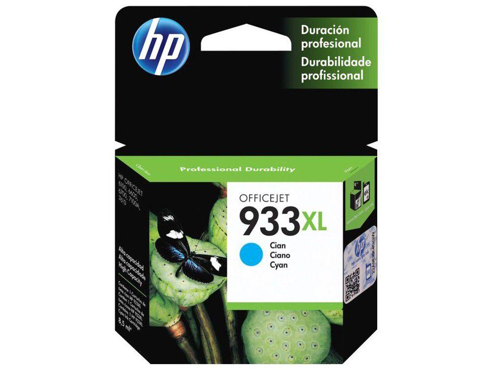 Cartucho de Tinta HP Ciano 933 - Original