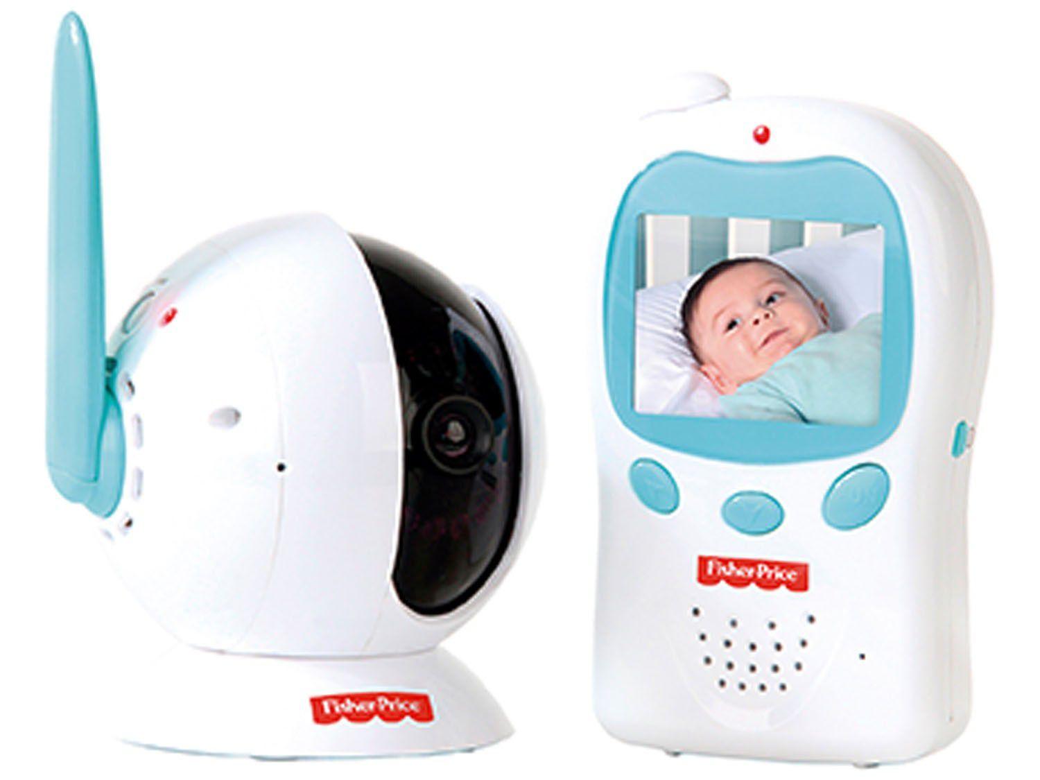 Babá Eletrônica Fisher-Price BB300 250 Metros - com Câmera Visão Noturna Acionamento Automático