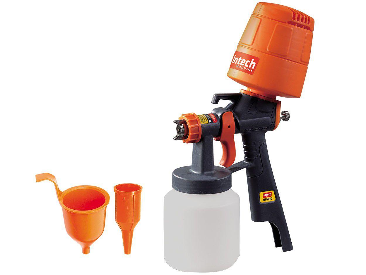 Pistola Pulverizadora para Pintura Elétrica - Intech Machine HV400 450W 900ml