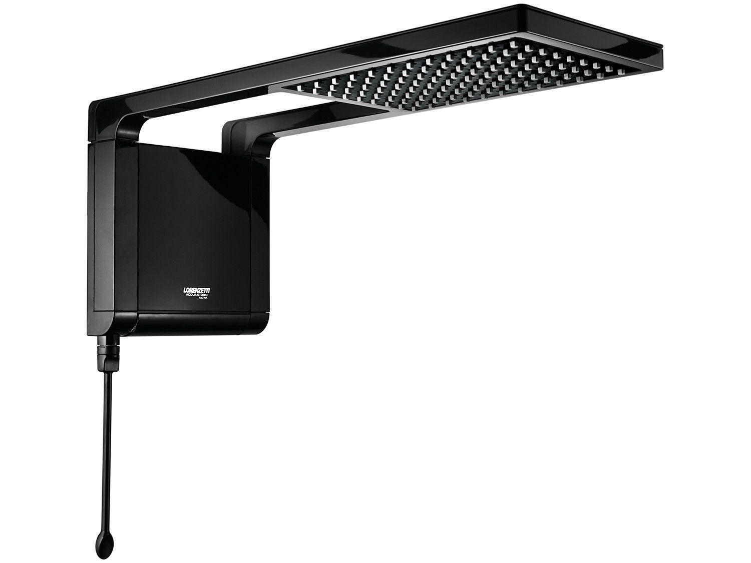 Chuveiro Lorenzetti Acqua Storm Ultra - 5500W Preto Temperatura Gradual