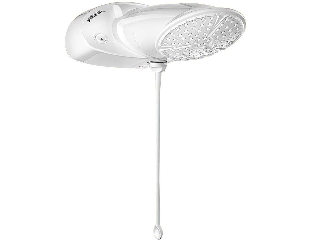 Ducha Lorenzetti Top Jet Turbo 6400W - Multitemperaturas Branca